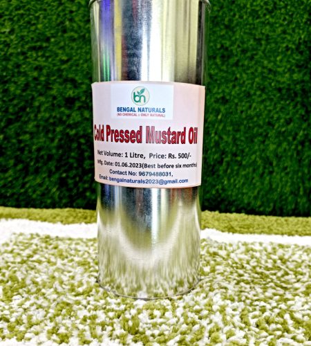 COLD PRESSED MUSTARD OIL