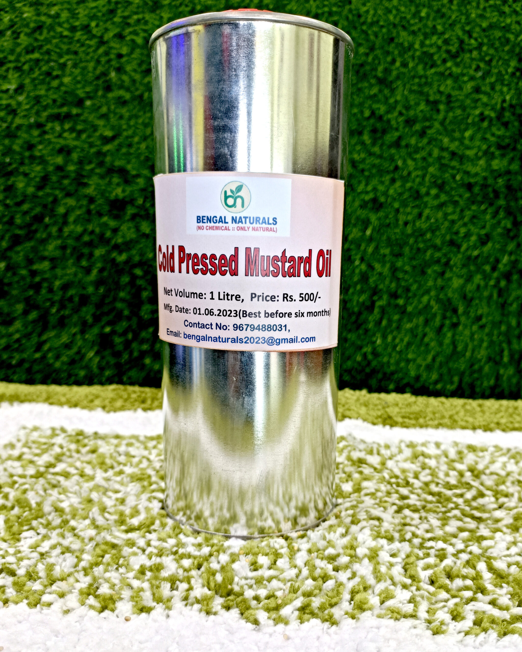 COLD PRESSED MUSTARD OIL